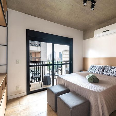 83 New Studio Next Paulista Av, Fast Wifi And Balcony São Paulo Eksteriør bilde